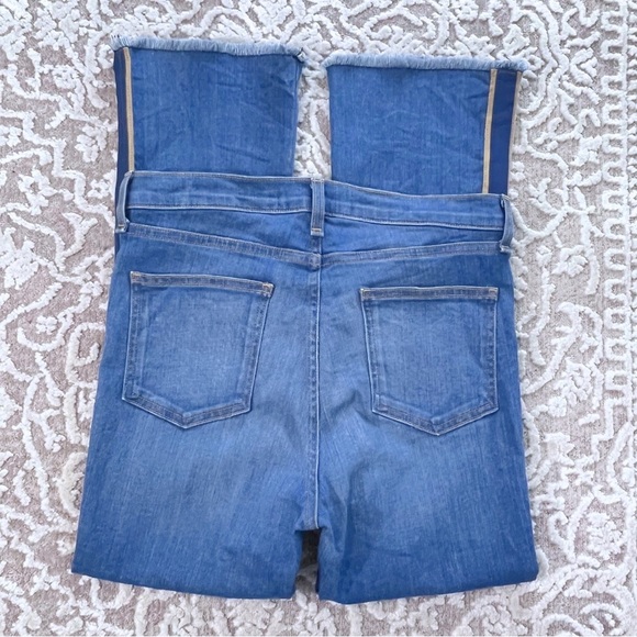 Veronica Beard Carolyn Tuxedo Stripe 10” Baby Boot Jeans - Picture 8 of 13